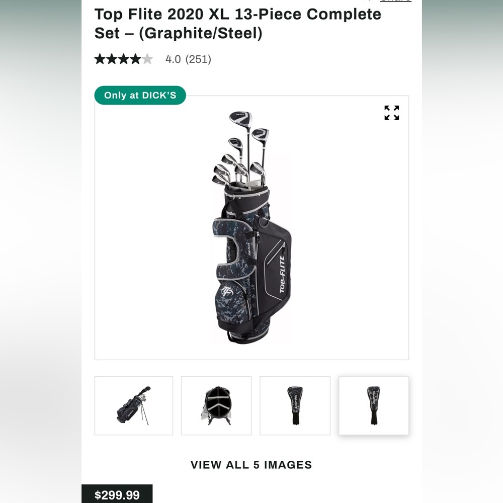 Men’s Golf Club set